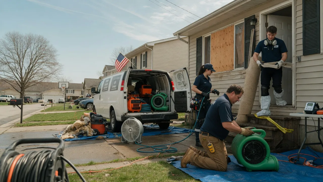 Water Damage Restoration in Montville, OH near me